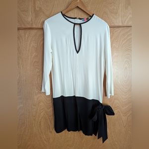 MSGM Black and White Dress